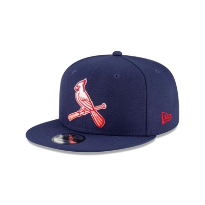 St. Louis Cardinals Gorra | New Era MLB Americana Fade 9fifty Snapback Cap Mexico - Azules